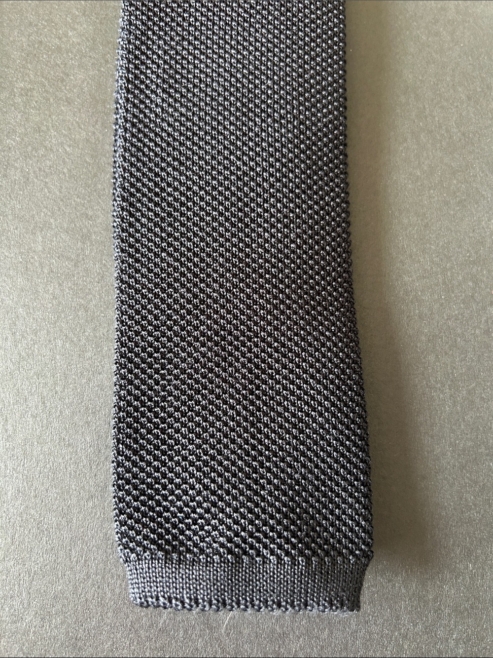 Brooks Brothers Black Knit Tie